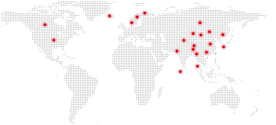 6000+品牌服務中心<br>遠銷30+國家地區(qū)